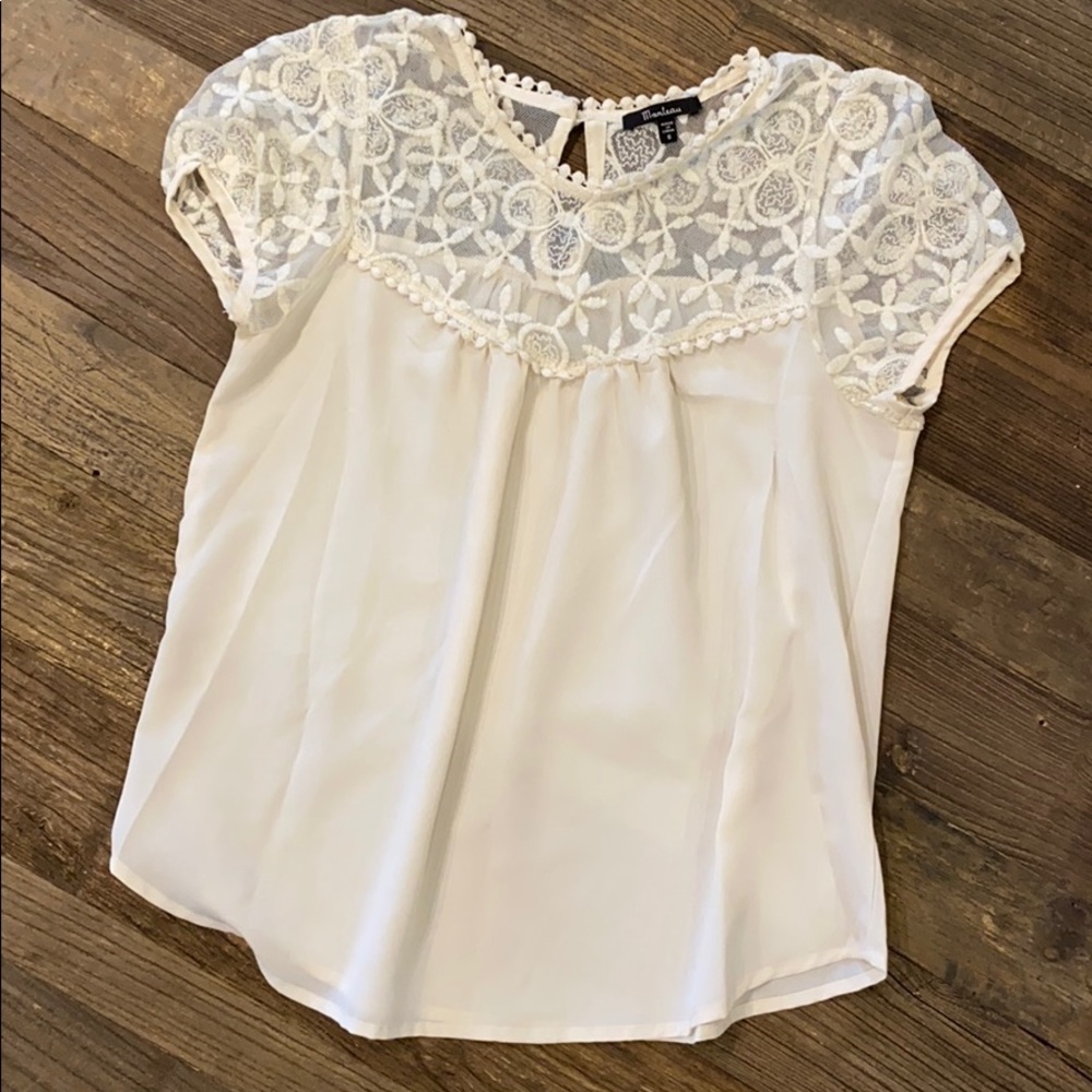 Monteau Lace Blouse